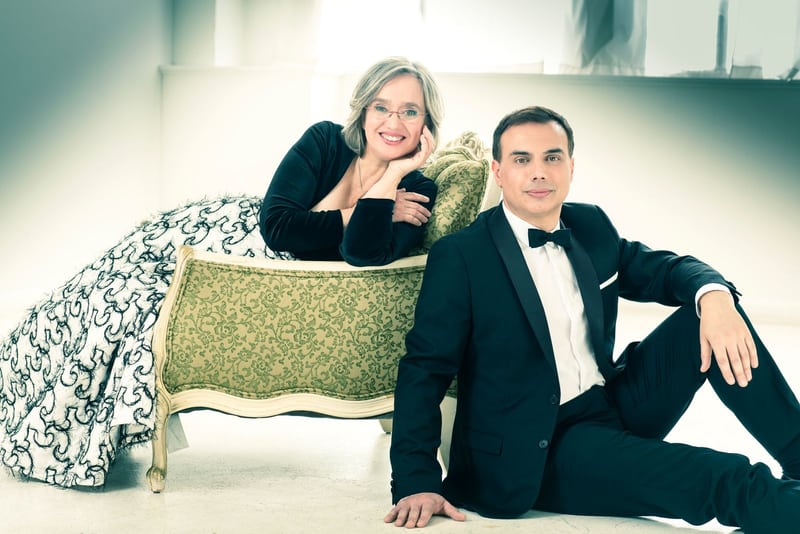 Carles Lama i Sofia Cabruja, piano a 4 mans